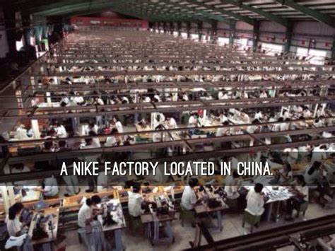 nike manufacturing in China